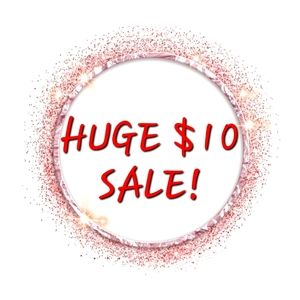 HUGE $10 SALE WITH DISCOUNTED SHIPPING